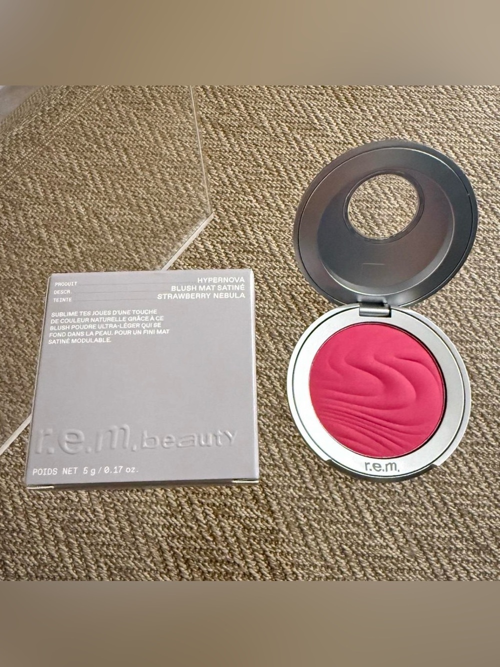 NEW REM Beauty Strawberry Nebula Hypernova
Satin Matte Blush